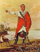 William Berczy Oil portrait of Joseph Brant Spain oil painting artist